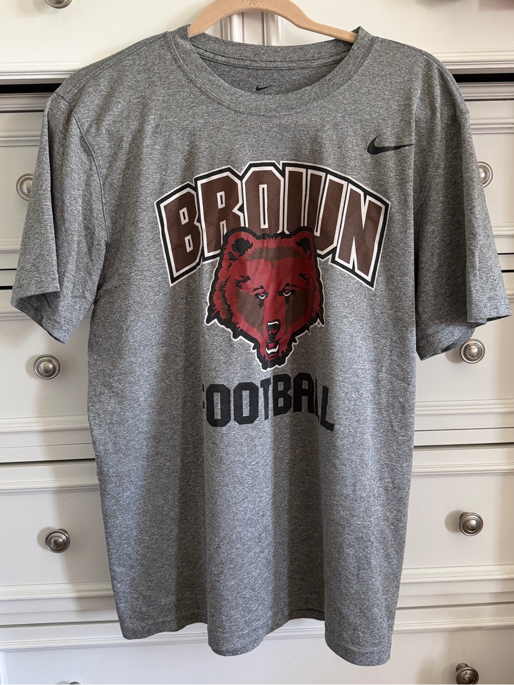 Nike Brown Football T‑Shirt